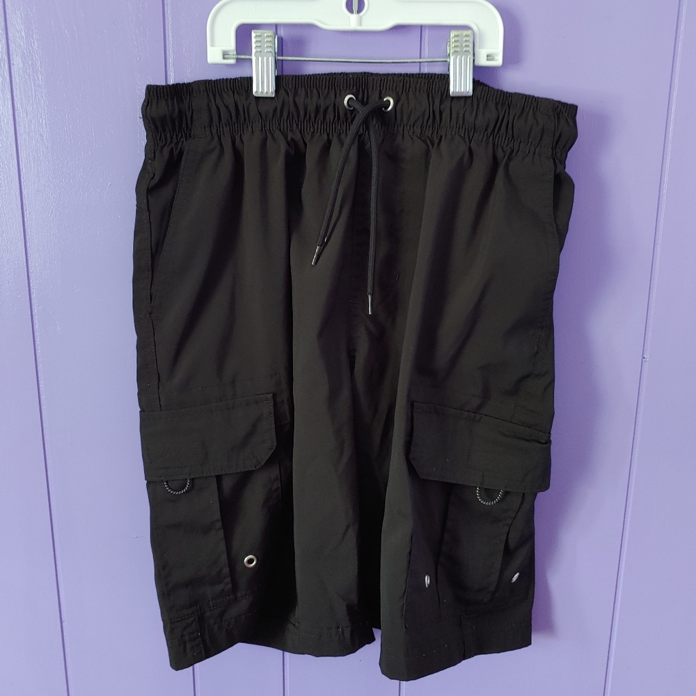 Swim Shorts With Velcro Pockets